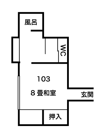 百年古民家いろり宿飛騨屋　位山（くらいやま）　間取り